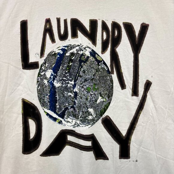 Laundry Day Manhattan Earth Art Pop Rock Band T-Shirt XL - Picture 2 of 4